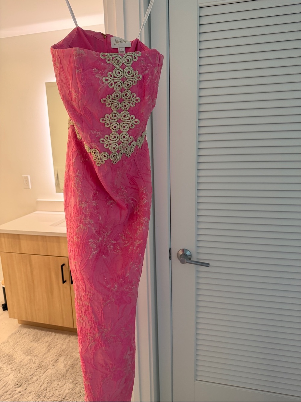 NWT Lily Pulitzer Pink Strapless Dress